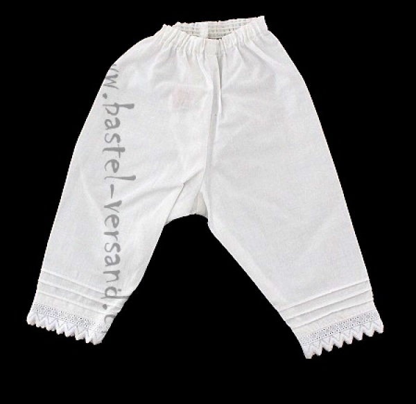Puppenunterhose mit Spitzen 40cm