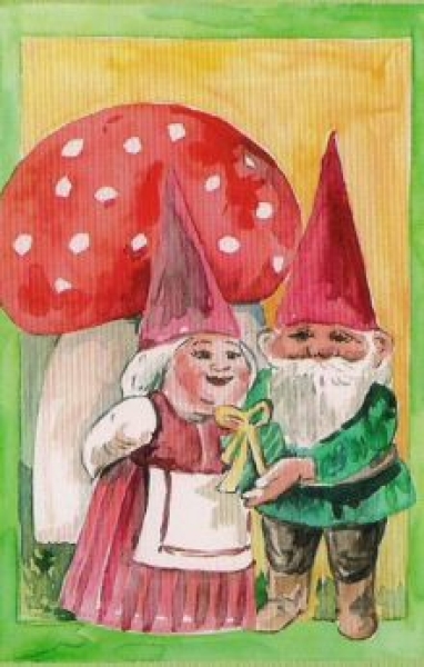 3D Schnittbogen Zwerge