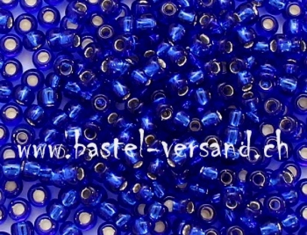 Toho Rocailles-Perlen 9/0 dunkelblau 211