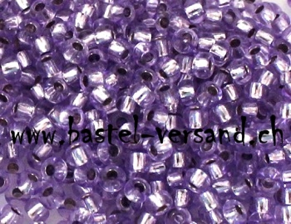 Rocailles-Perlen 9/0 flieder 1043