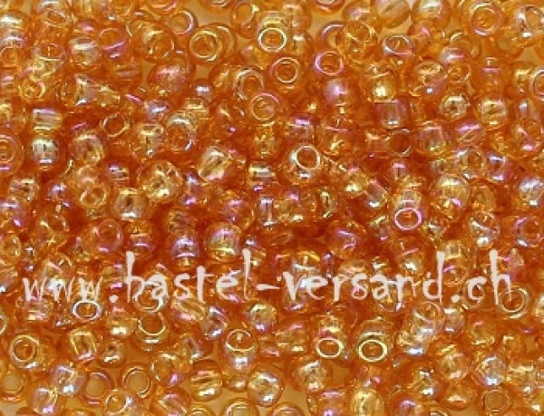 Toho Rocailles-Perlen 9/0 irisirend ocker 811