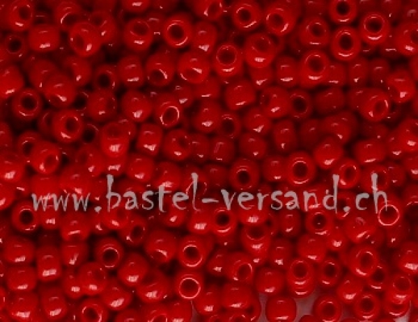 Toho Rocailles-Perlen 9/0 rot 318