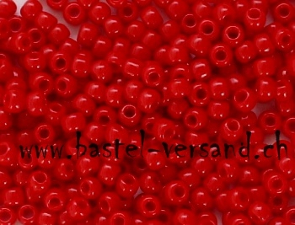 Toho Rocailles-Perlen 9/0 rot 341