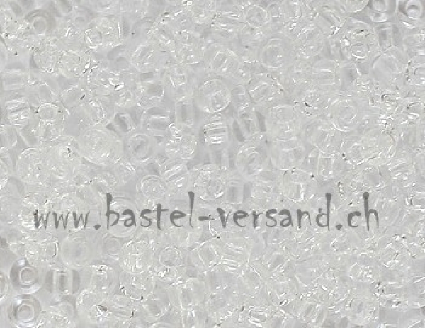 Toho Rocailles-Perlen 9/0 transparent 501