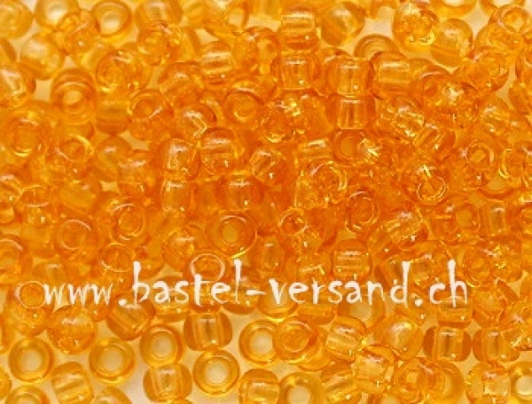 Toho Rocailles-Perlen 9/0 ocker transparent 512
