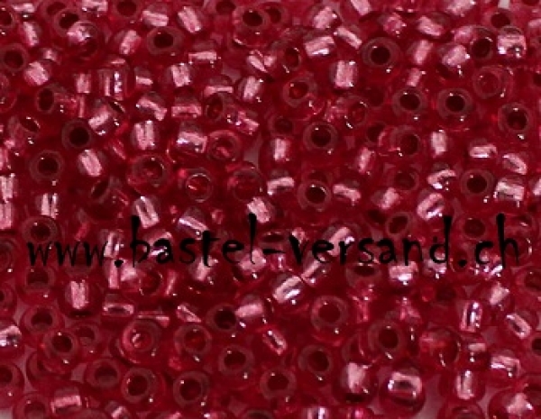Rocailles-Perlen 9/0 himbeer 1024