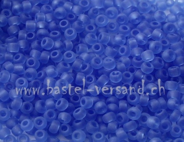 Rocailles-Perlen 9/0 blau 3037