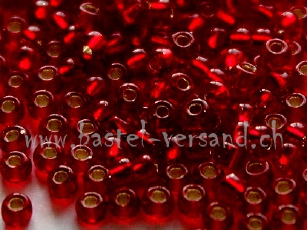 Miyuki Rocailles-Perlen 8/0 dunkelrot 250g