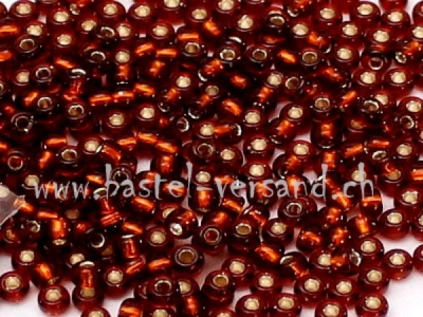 Miyuki Rocailles-Perlen 8/0 braun