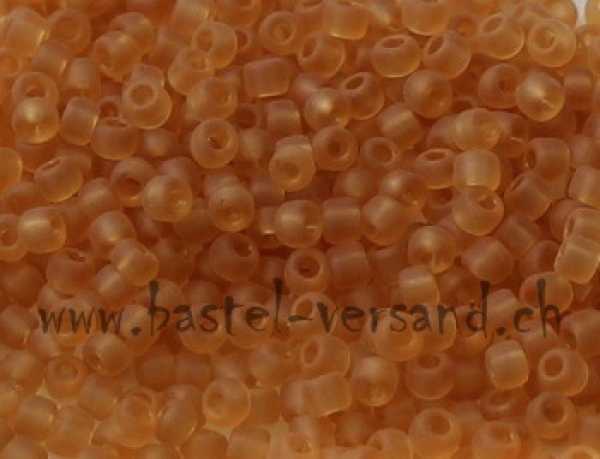 Rocailles-Perlen 9/0 gefrostet ocker 3015