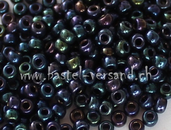 Rocailles-Perlen 9/0 dunkelblau 767