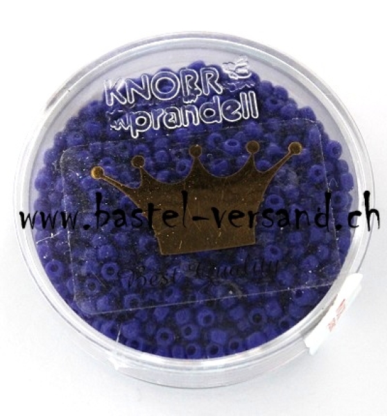 Rocailles-Perlen 2mm opak dunkelblau