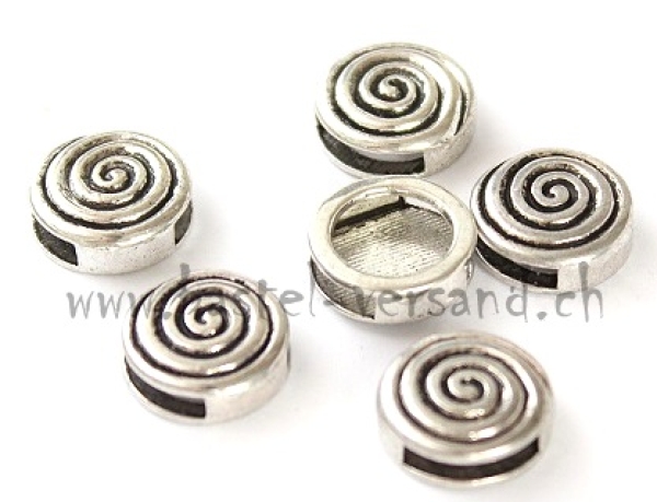Metallschlaufteil  "Spirale" 14mm