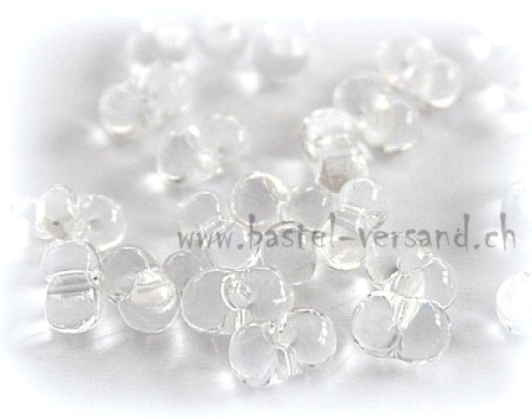 Farfalle transparent 3 x 6mm