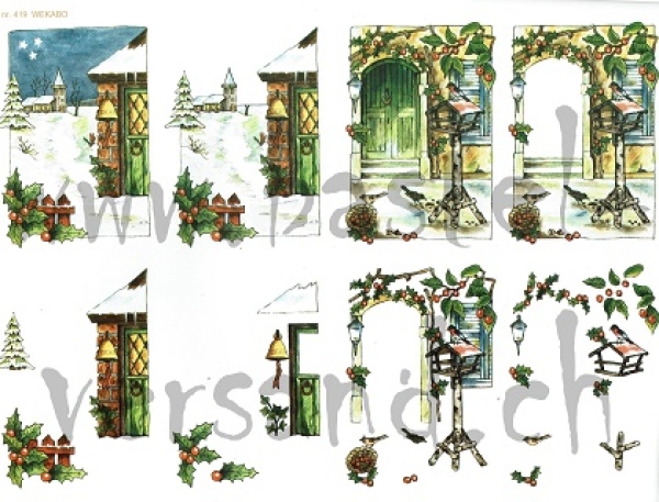 3D Schnittbogen im Winter