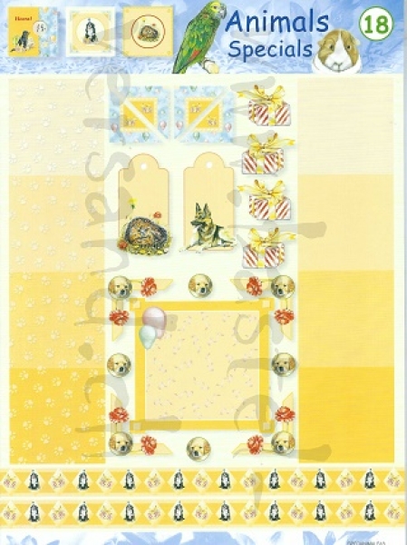 Schnittbogen Aimals Spezial 18