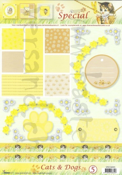 Schnittbogen Spezial Cats & Dogs 5