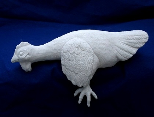 Rohkeramik Regal Henne