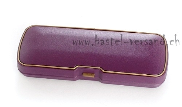 Schreibetui violett für Seidenmalerei