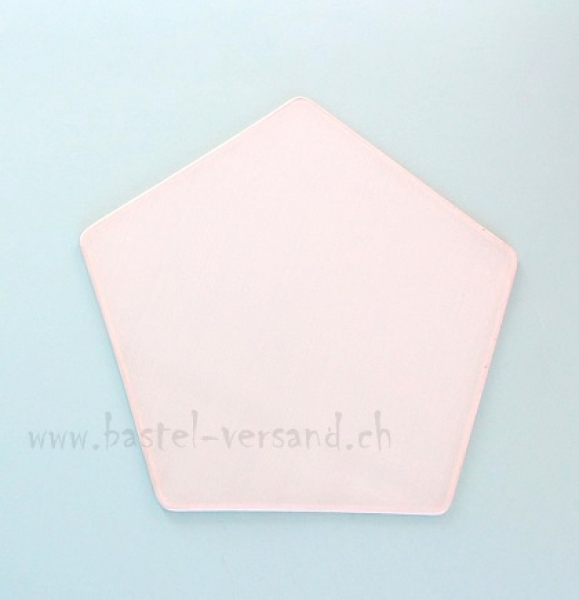 Fensterbild fünfeck 20cm