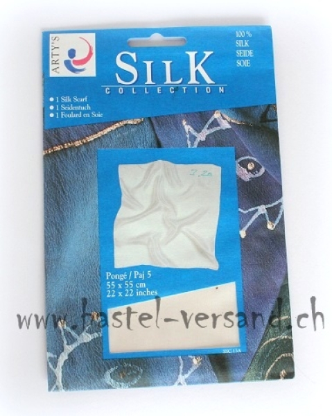 Seidentuch 90x90cm pongé 5