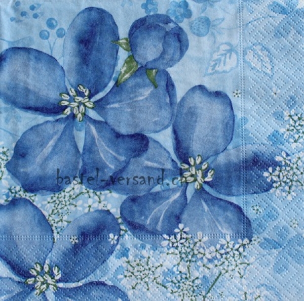 Serviette tender flowers