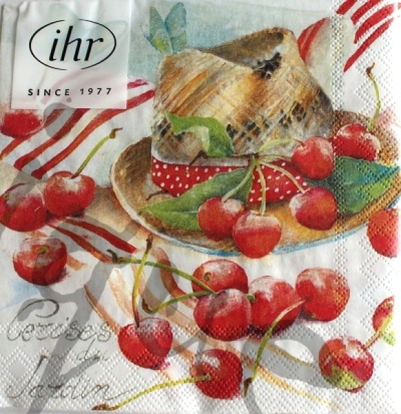Serviette summer cherry