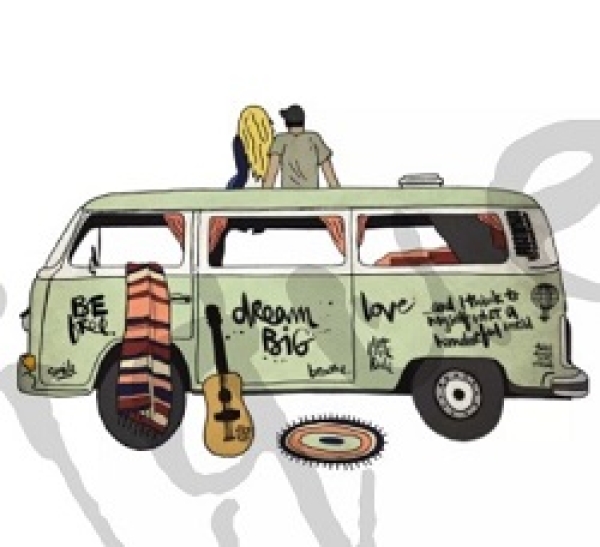 Serviette freiheit (2Stk.)