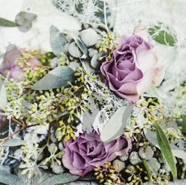 Serviette delicate bunch