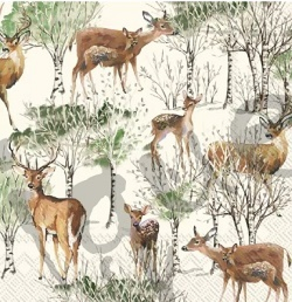 Serviette deer grove