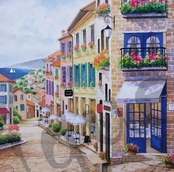 Serviette nouveau bistro