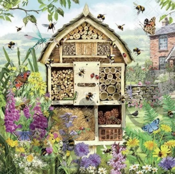 Serviette bee hotel