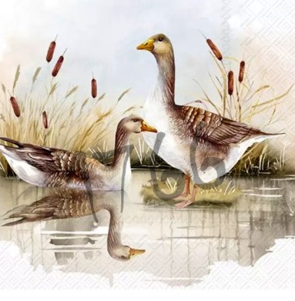 Serviette wild geese
