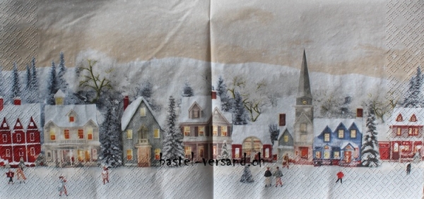 Serviette winter wonderland