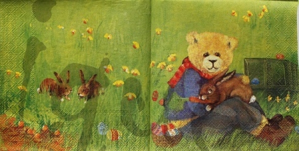 Serviette asger mit häsli