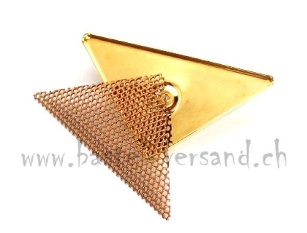 Brosche Dreieck mit Siebplatine