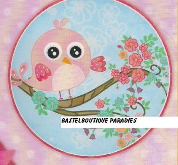 3D Stanzbogen Vögel