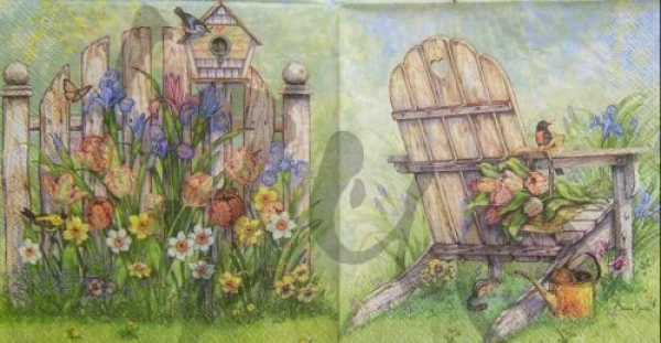 Serviette springtime