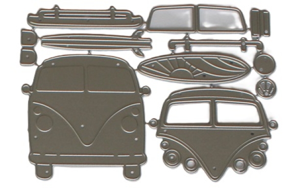 Stanzschablone "VW Bus"