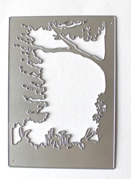 Stanzschablone "im Wald"