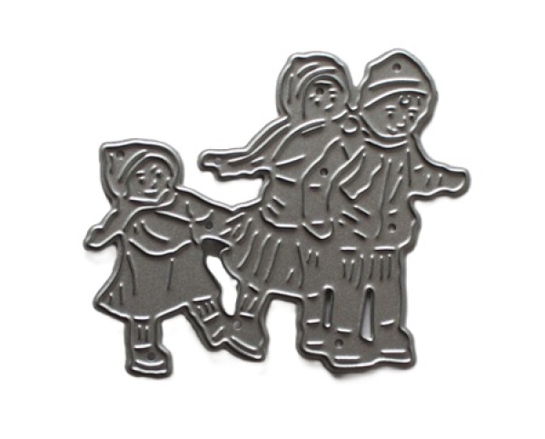 Stanzschablone "Kinder"