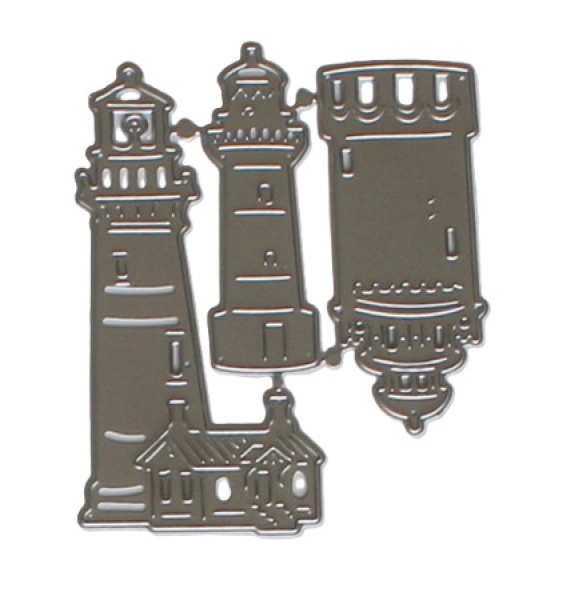 Stanzschablone "Leuchttürme"