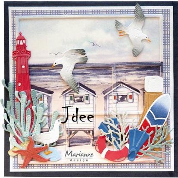 Marianne Design Stanzschablone "Layout Square"