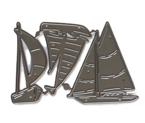 Stanzschablone "Segelboot"