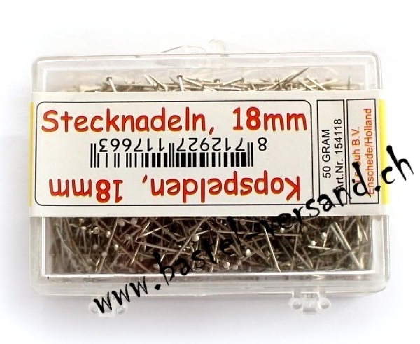 Stecknadeln 18mm