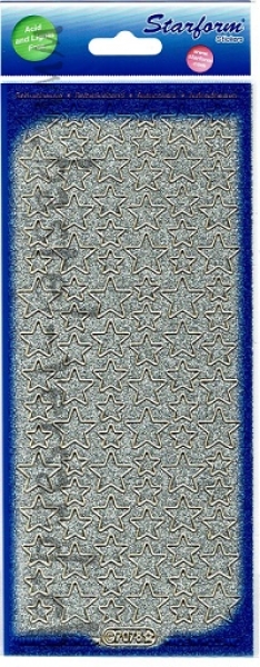 Sticker Glitter Sterne (7078) gold