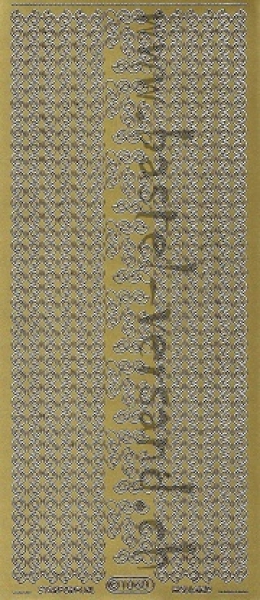 Sticker Linien und Ecken (1060) gold