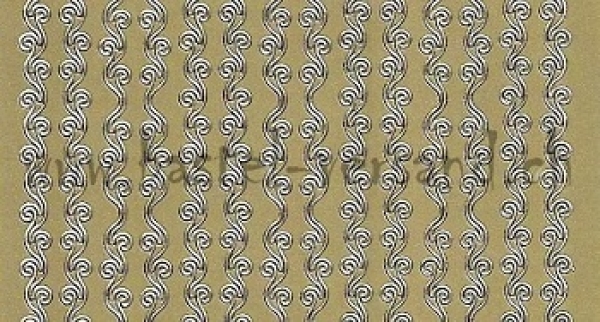 Sticker Linien (1023) gold
