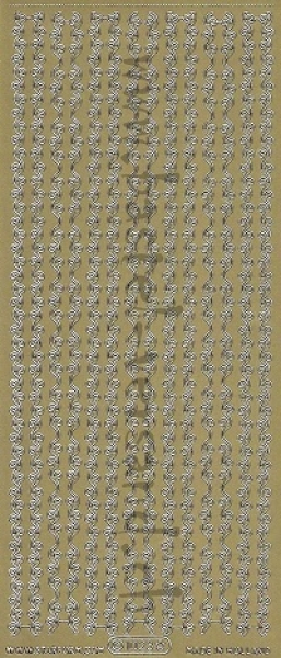 Sticker Linien (1023) gold