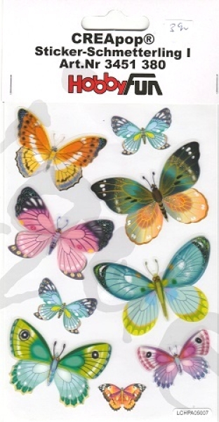 Hobby Design Sticker Schmetterlinge I